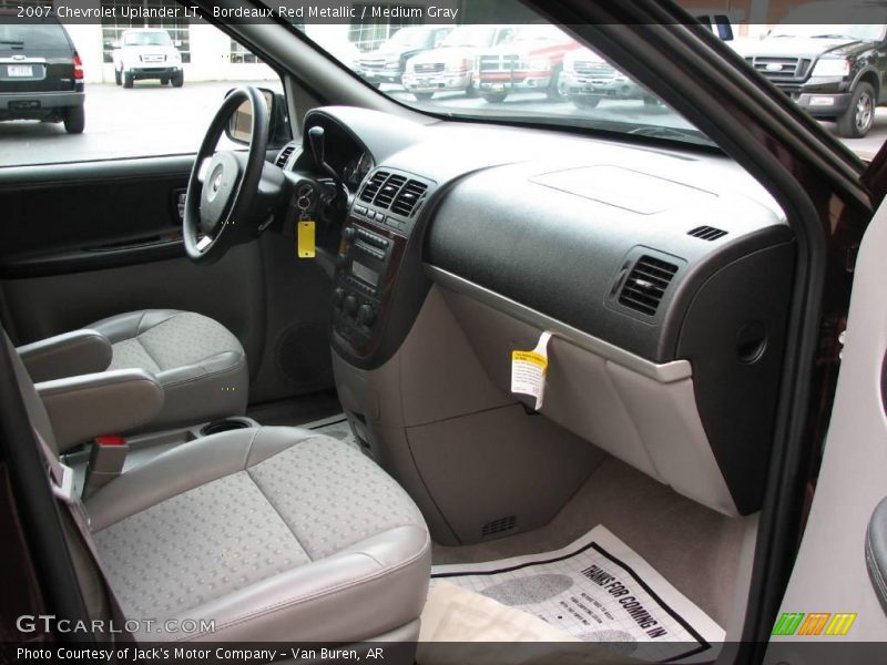 Bordeaux Red Metallic / Medium Gray 2007 Chevrolet Uplander LT