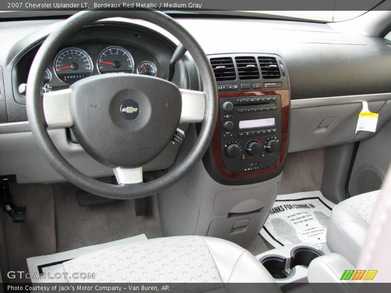 Bordeaux Red Metallic / Medium Gray 2007 Chevrolet Uplander LT