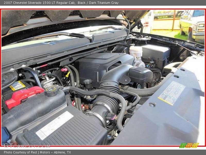 Black / Dark Titanium Gray 2007 Chevrolet Silverado 1500 LT Regular Cab