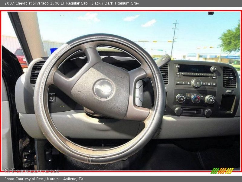 Black / Dark Titanium Gray 2007 Chevrolet Silverado 1500 LT Regular Cab