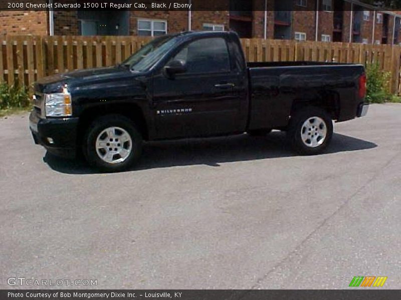 Black / Ebony 2008 Chevrolet Silverado 1500 LT Regular Cab