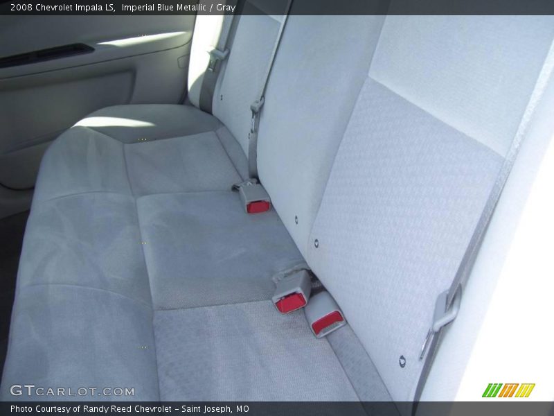 Imperial Blue Metallic / Gray 2008 Chevrolet Impala LS