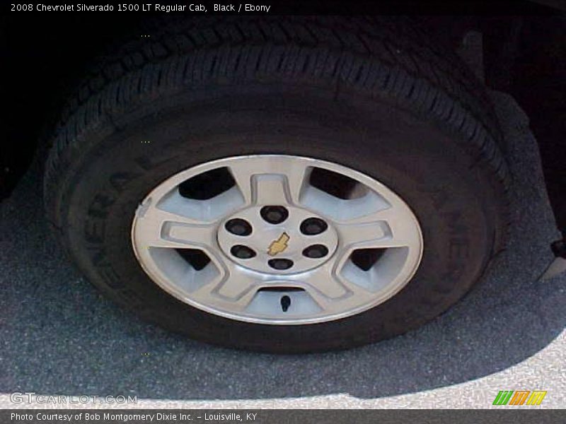 Black / Ebony 2008 Chevrolet Silverado 1500 LT Regular Cab