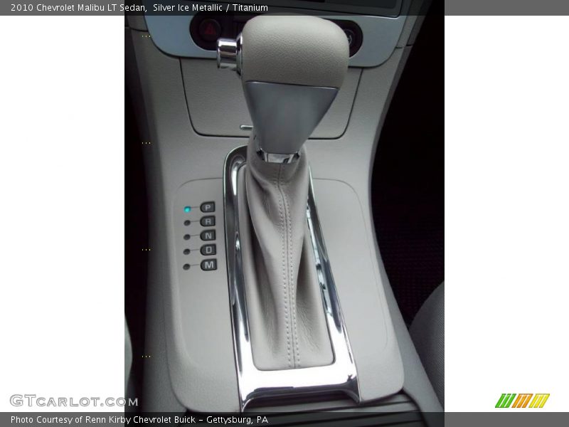 Silver Ice Metallic / Titanium 2010 Chevrolet Malibu LT Sedan