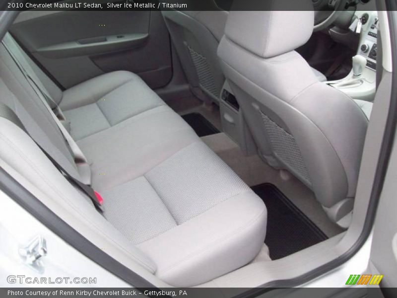 Silver Ice Metallic / Titanium 2010 Chevrolet Malibu LT Sedan