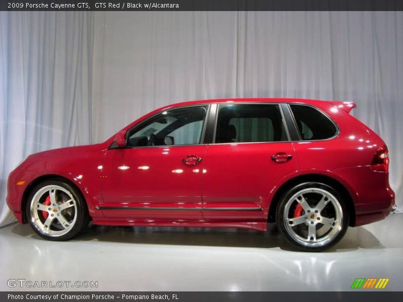 GTS Red / Black w/Alcantara 2009 Porsche Cayenne GTS