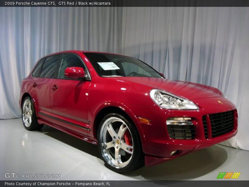 GTS Red / Black w/Alcantara 2009 Porsche Cayenne GTS