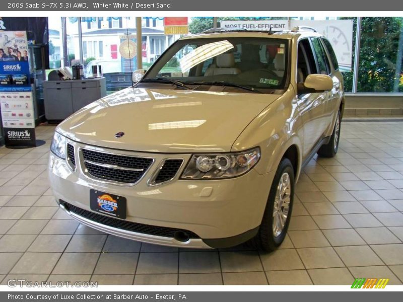 Winter White / Desert Sand 2009 Saab 9-7X 5.3i AWD
