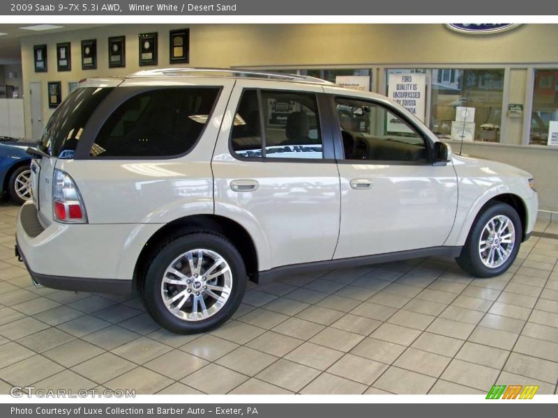 Winter White / Desert Sand 2009 Saab 9-7X 5.3i AWD
