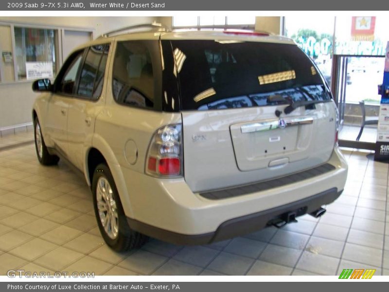 Winter White / Desert Sand 2009 Saab 9-7X 5.3i AWD
