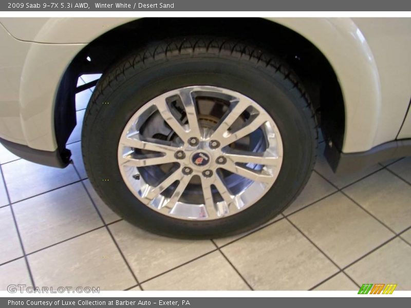 Winter White / Desert Sand 2009 Saab 9-7X 5.3i AWD