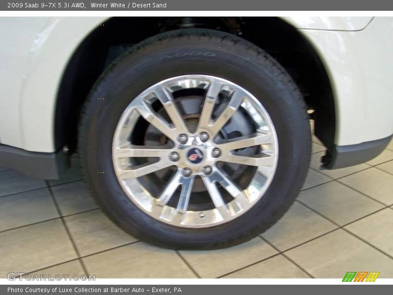 Winter White / Desert Sand 2009 Saab 9-7X 5.3i AWD