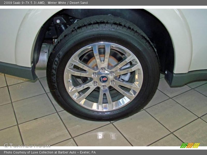 Winter White / Desert Sand 2009 Saab 9-7X 5.3i AWD