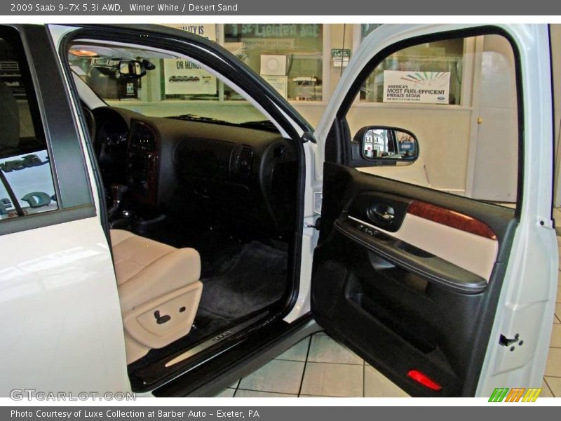 Winter White / Desert Sand 2009 Saab 9-7X 5.3i AWD