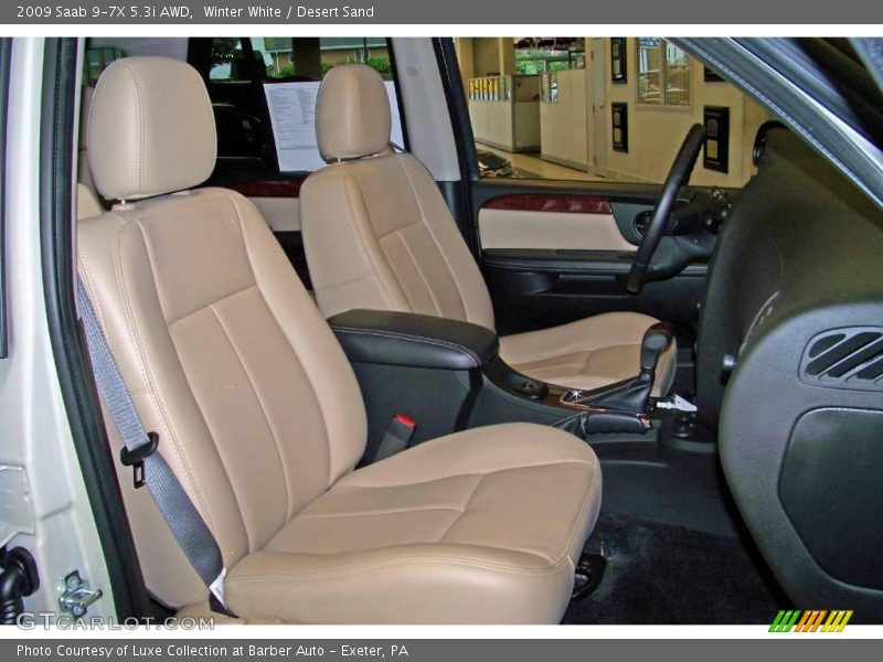 Winter White / Desert Sand 2009 Saab 9-7X 5.3i AWD
