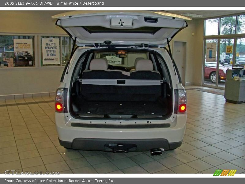 Winter White / Desert Sand 2009 Saab 9-7X 5.3i AWD