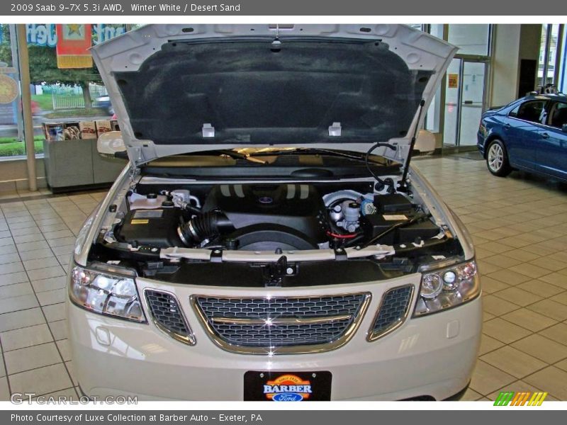 Winter White / Desert Sand 2009 Saab 9-7X 5.3i AWD