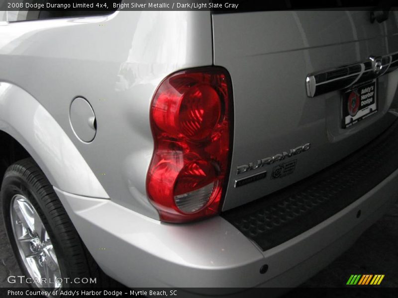 Bright Silver Metallic / Dark/Light Slate Gray 2008 Dodge Durango Limited 4x4