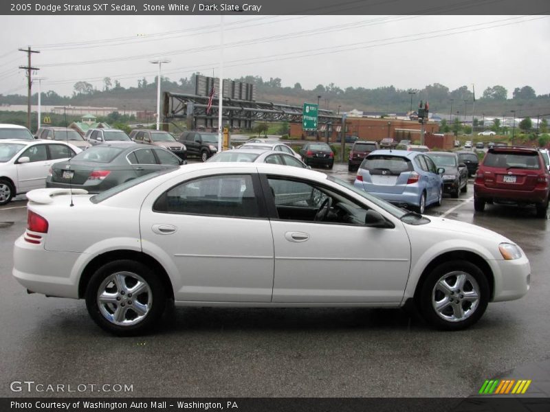 Stone White / Dark Slate Gray 2005 Dodge Stratus SXT Sedan