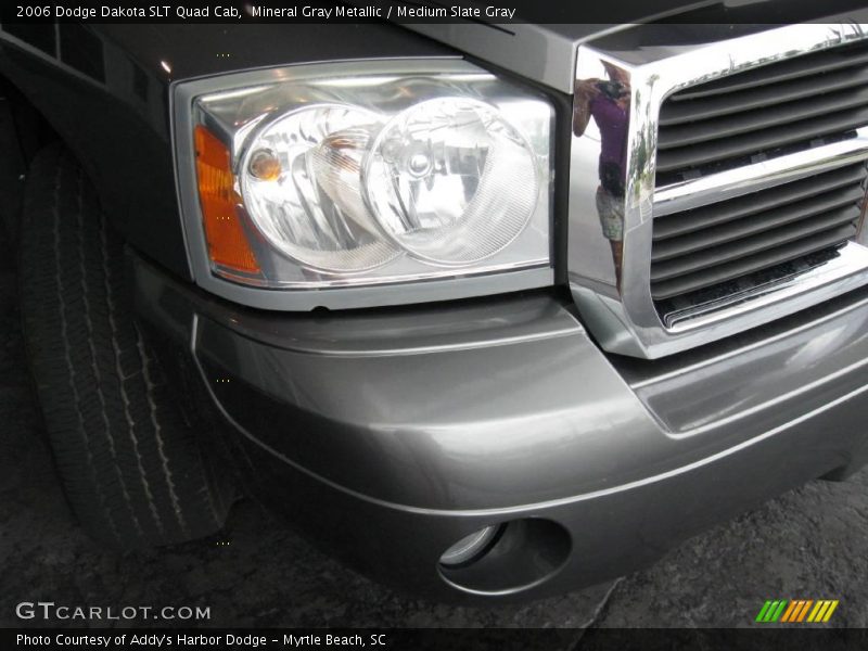 Mineral Gray Metallic / Medium Slate Gray 2006 Dodge Dakota SLT Quad Cab