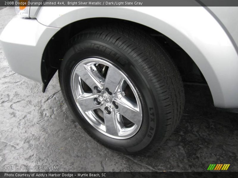 Bright Silver Metallic / Dark/Light Slate Gray 2008 Dodge Durango Limited 4x4