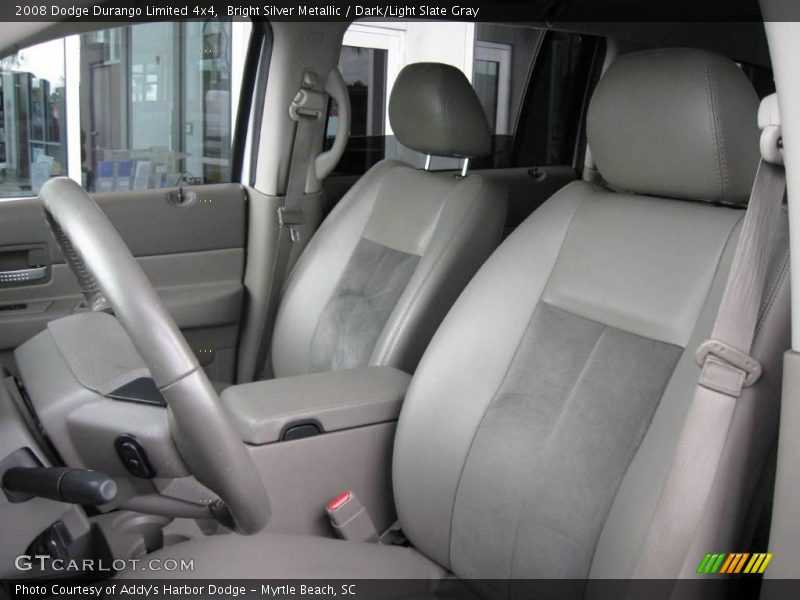 Bright Silver Metallic / Dark/Light Slate Gray 2008 Dodge Durango Limited 4x4