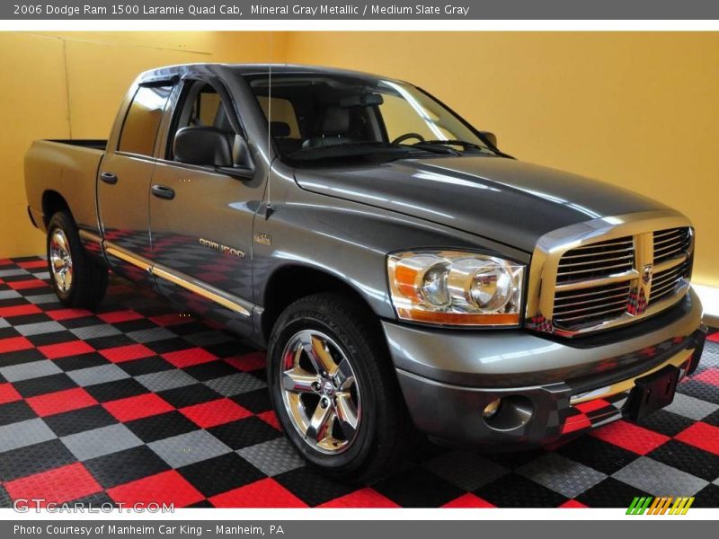 Mineral Gray Metallic / Medium Slate Gray 2006 Dodge Ram 1500 Laramie Quad Cab