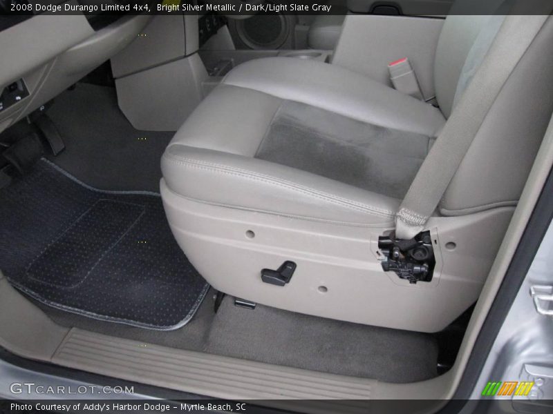 Bright Silver Metallic / Dark/Light Slate Gray 2008 Dodge Durango Limited 4x4