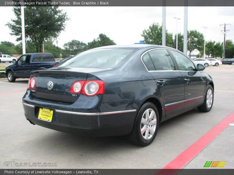 Blue Graphite / Black 2008 Volkswagen Passat Turbo Sedan