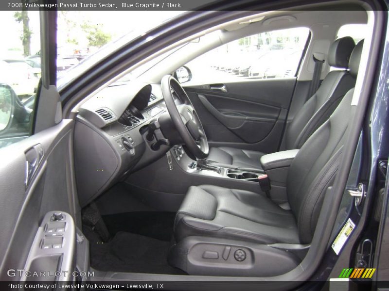 Blue Graphite / Black 2008 Volkswagen Passat Turbo Sedan