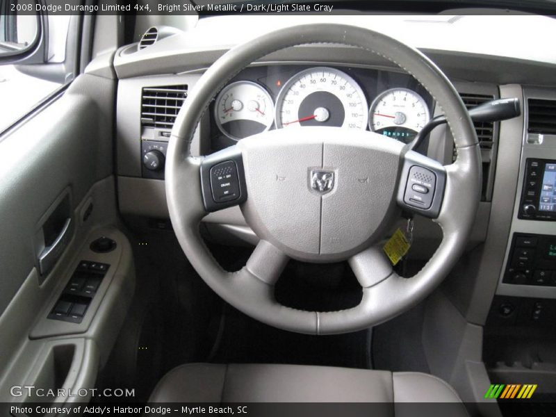 Bright Silver Metallic / Dark/Light Slate Gray 2008 Dodge Durango Limited 4x4