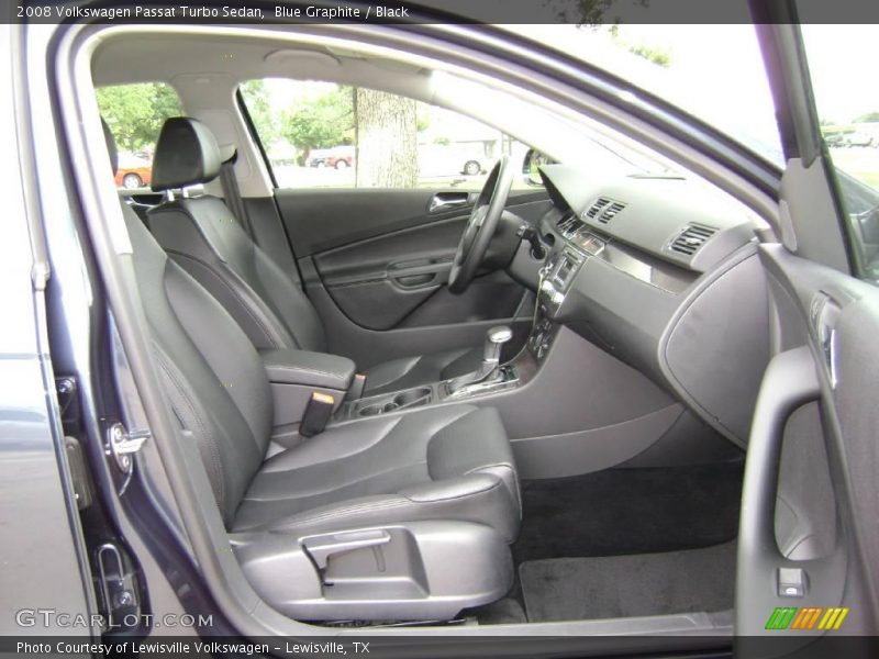 Blue Graphite / Black 2008 Volkswagen Passat Turbo Sedan