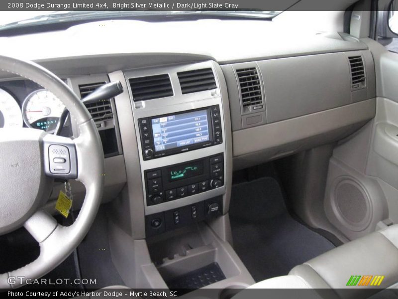 Bright Silver Metallic / Dark/Light Slate Gray 2008 Dodge Durango Limited 4x4