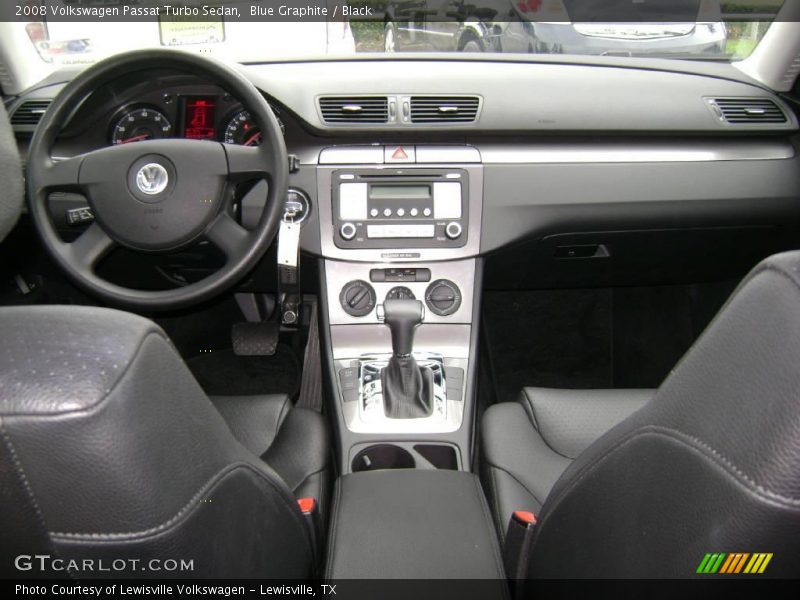 Blue Graphite / Black 2008 Volkswagen Passat Turbo Sedan