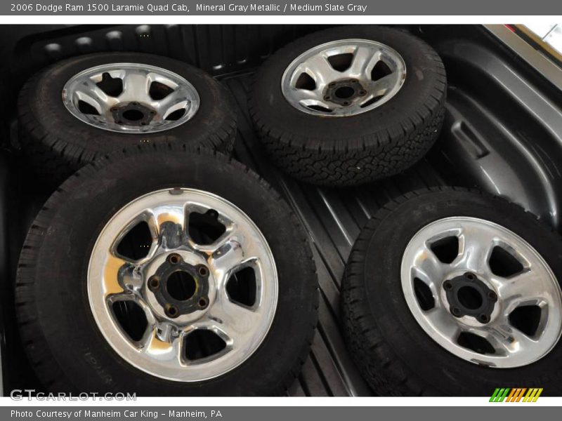 Mineral Gray Metallic / Medium Slate Gray 2006 Dodge Ram 1500 Laramie Quad Cab