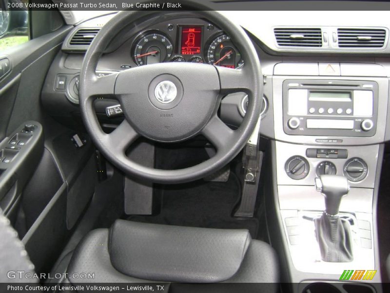 Blue Graphite / Black 2008 Volkswagen Passat Turbo Sedan