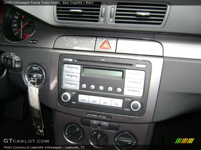 Blue Graphite / Black 2008 Volkswagen Passat Turbo Sedan