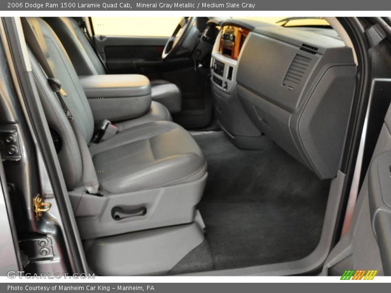 Mineral Gray Metallic / Medium Slate Gray 2006 Dodge Ram 1500 Laramie Quad Cab