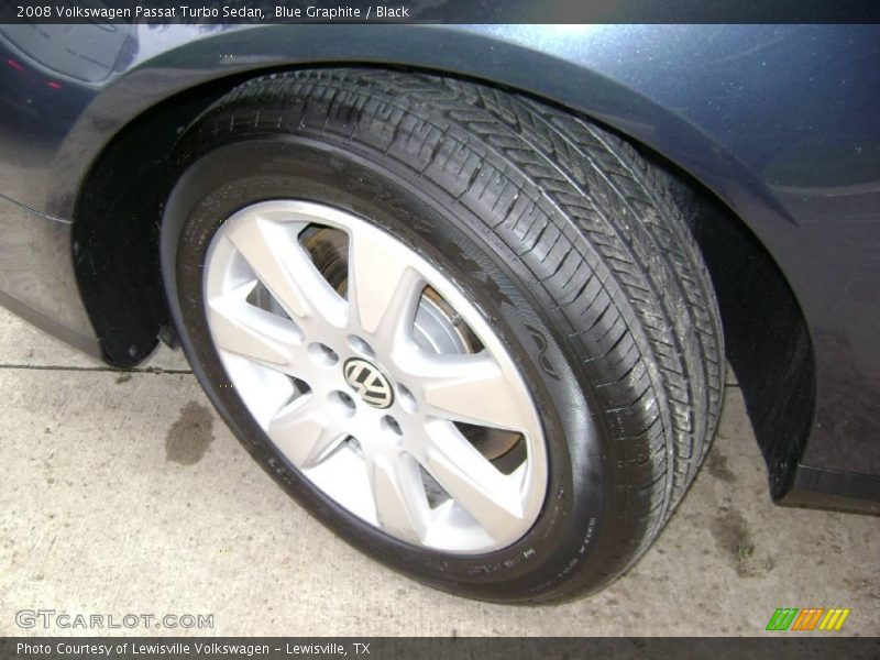 Blue Graphite / Black 2008 Volkswagen Passat Turbo Sedan