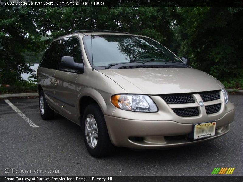 Light Almond Pearl / Taupe 2002 Dodge Caravan Sport