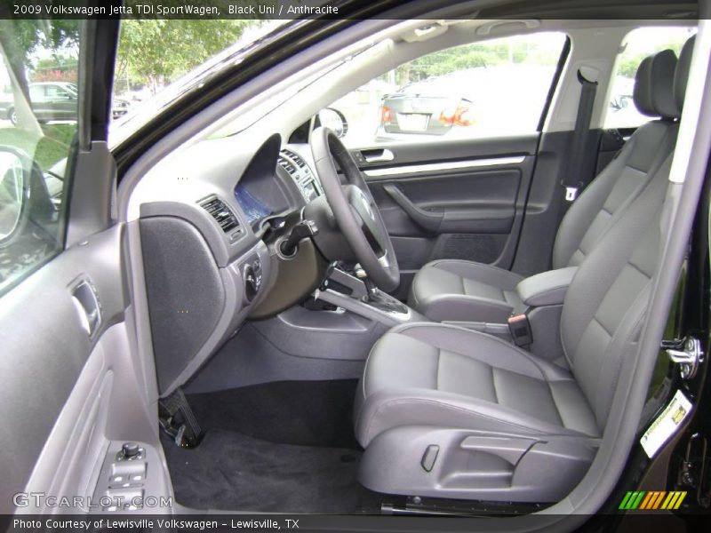 Black Uni / Anthracite 2009 Volkswagen Jetta TDI SportWagen