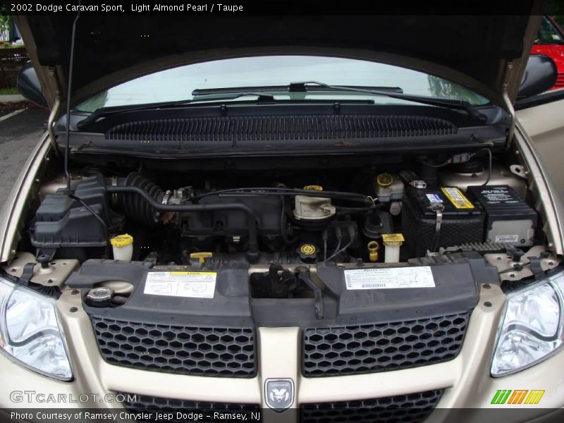 Light Almond Pearl / Taupe 2002 Dodge Caravan Sport