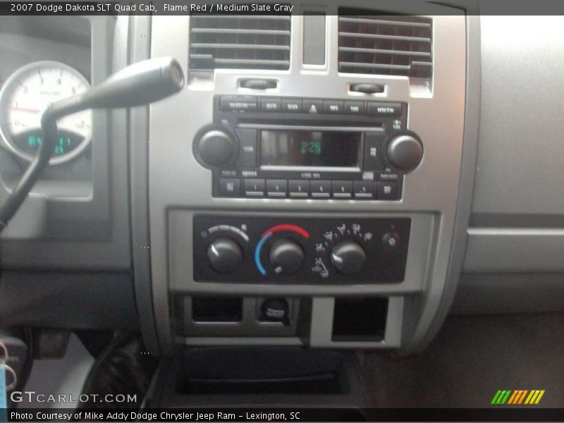 Flame Red / Medium Slate Gray 2007 Dodge Dakota SLT Quad Cab