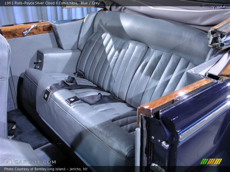 Blue / Grey 1961 Rolls-Royce Silver Cloud II Convertible