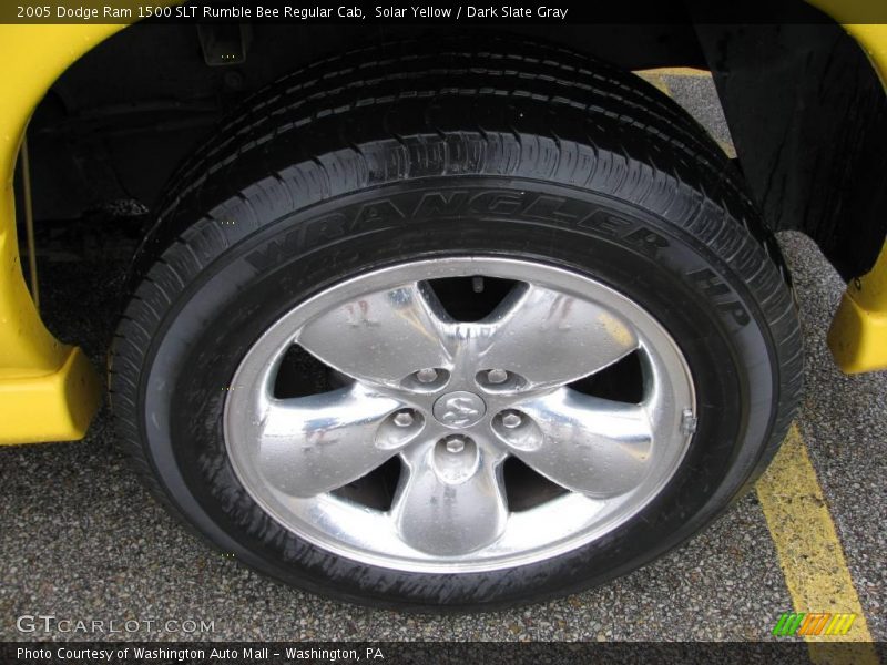 Solar Yellow / Dark Slate Gray 2005 Dodge Ram 1500 SLT Rumble Bee Regular Cab