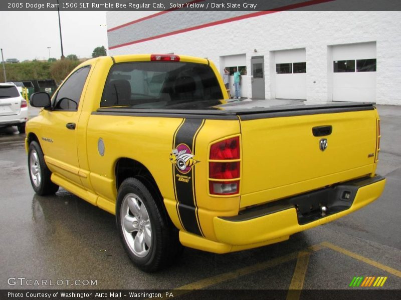 Solar Yellow / Dark Slate Gray 2005 Dodge Ram 1500 SLT Rumble Bee Regular Cab