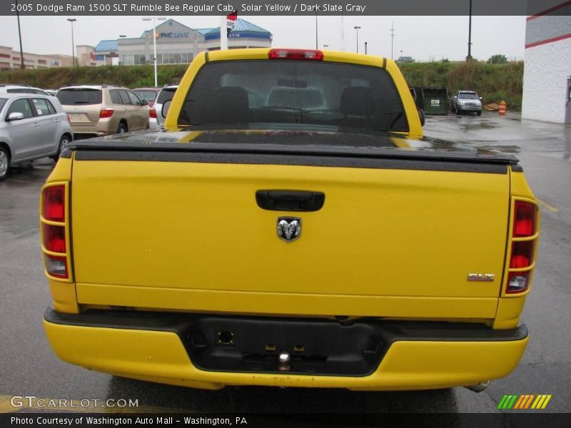 Solar Yellow / Dark Slate Gray 2005 Dodge Ram 1500 SLT Rumble Bee Regular Cab