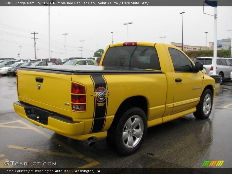 Solar Yellow / Dark Slate Gray 2005 Dodge Ram 1500 SLT Rumble Bee Regular Cab