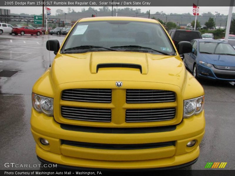 Solar Yellow / Dark Slate Gray 2005 Dodge Ram 1500 SLT Rumble Bee Regular Cab