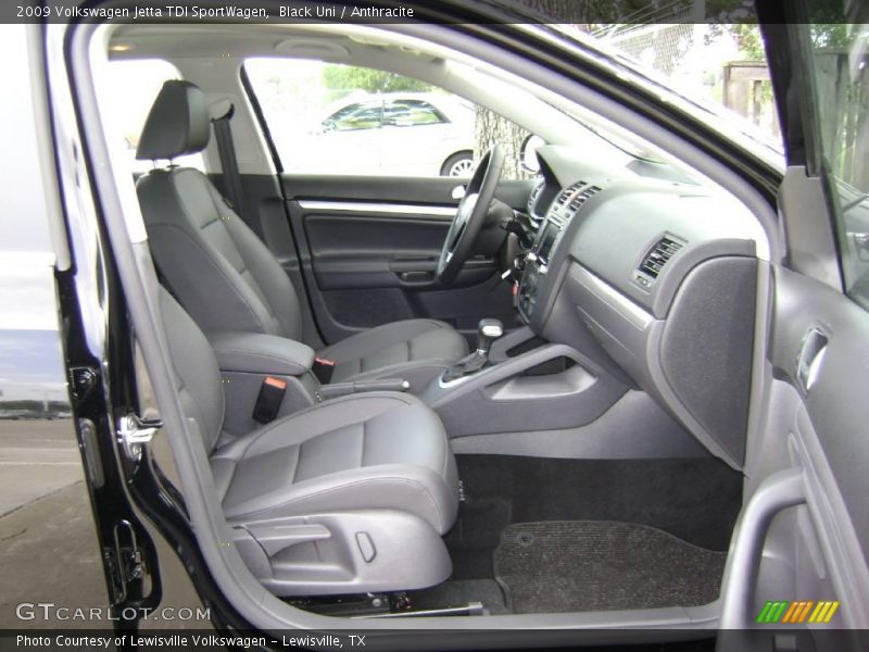 Black Uni / Anthracite 2009 Volkswagen Jetta TDI SportWagen